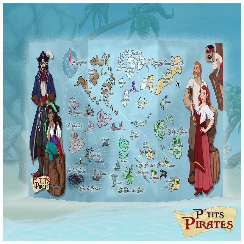 P'tits Pirates - Écran de jeu du capitaine