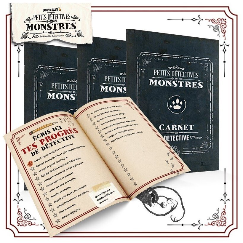 Petits Détectives De Monstres - Carnets De Détectives