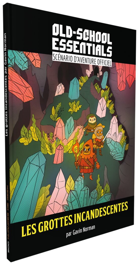 Old-school Essentials - Les Grottes Incandescentes - Scénario d'aventure officiel