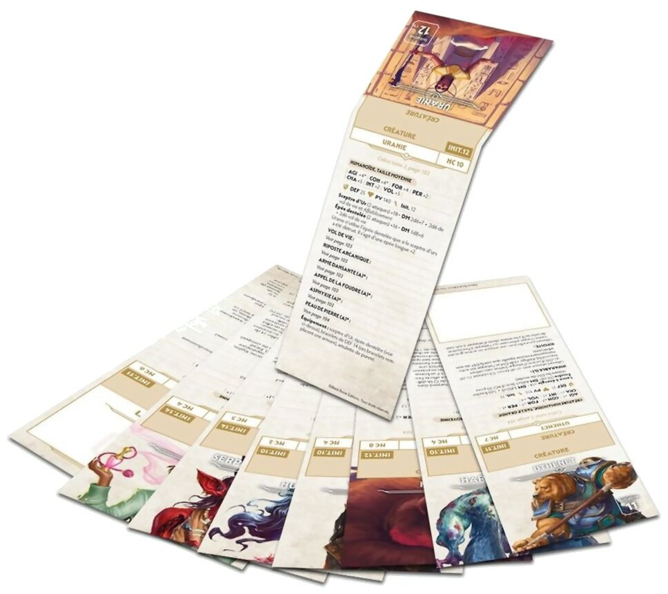 Chroniques Oubliées Fantasy - Mémentos de PNJ + monstres Calice T2 - 2e édition