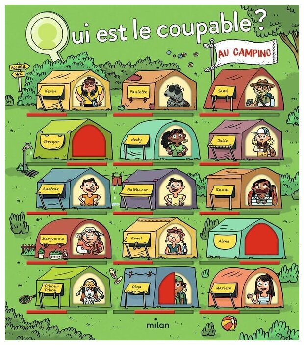 Qui est le coupable ? - Au Camping