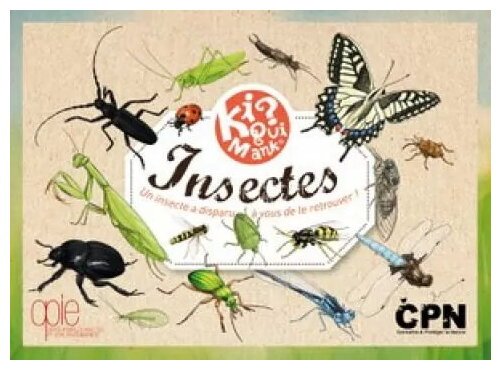 Ki ? Qui Mank - Insectes