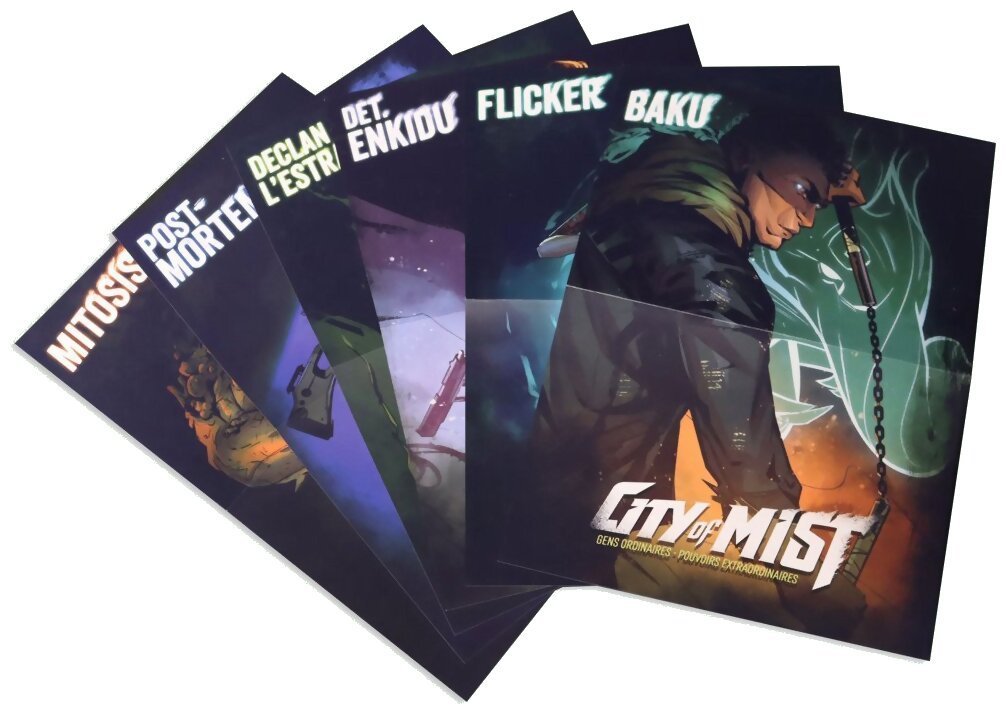 City of Mist - Pack de Personnages
