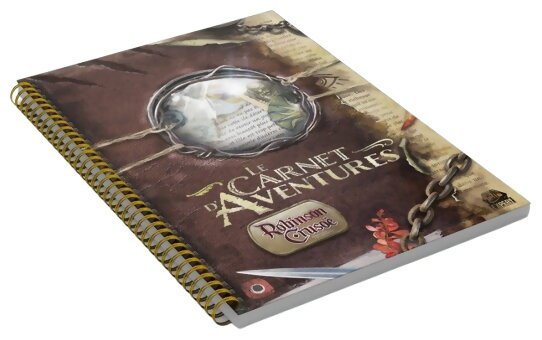 Robinson Crusoé -  Le carnet d'Aventures - Aventures Sur L'île Maudite