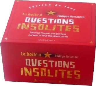 La boîte à questions insolites - édition de luxe