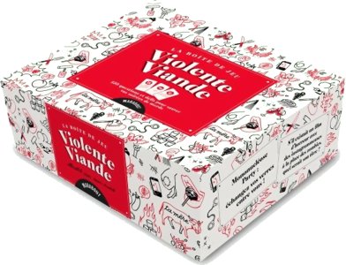 La boîte de jeu Violente Viande