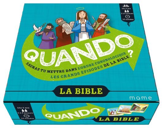Quando - La Bible - Sauras-tu mettre dans l'ordre chronologique les grands épisodes de la Bible ?
