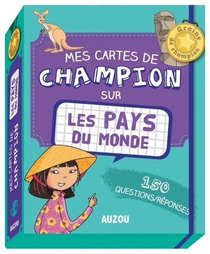 Mes cartes de champion sur les pays du monde