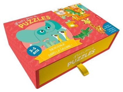 P'tits jeux de puzzles : bienvenue dans la savane !