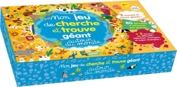 Mon jeu de cherche et trouve géant - autour du monde