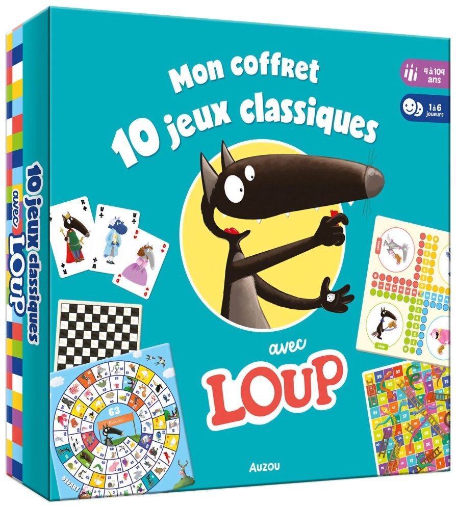Mon Coffret 10 Jeux Classiques Avec Loup