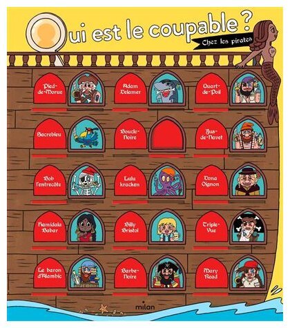 Qui est le coupable ? - Chez les pirates