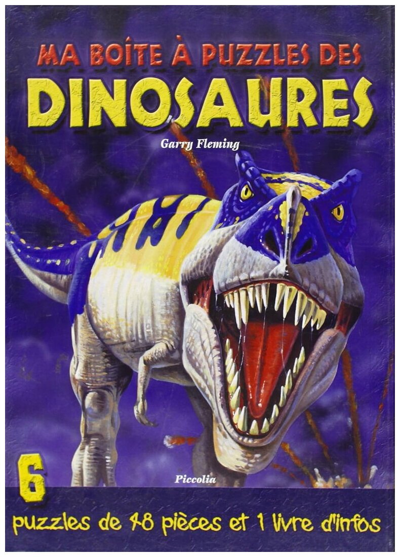 Ma Boîte À Puzzles Des Dinosaures