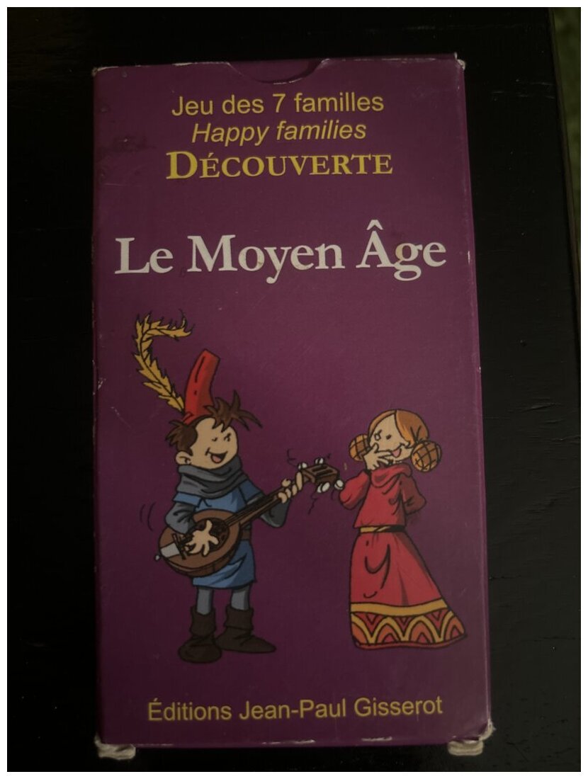 Jeu Des 7 Familles - Découverte Le Moyen-Âge