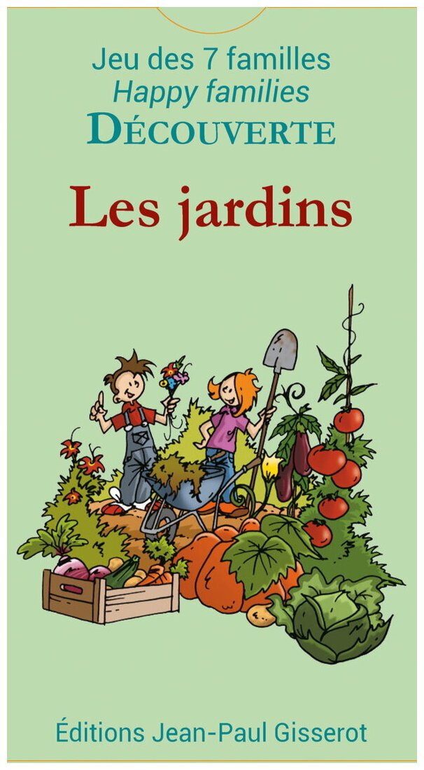 Jeu Des 7 Familles - Découverte - Les Jardins