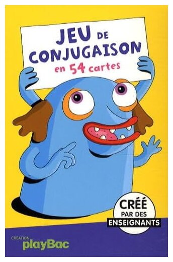 Jeu De Conjugaison En 54 Cartes