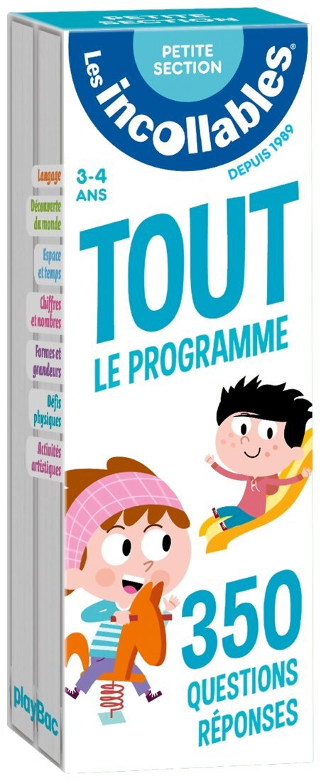 Les incollables - Petite Section - Tout le programme