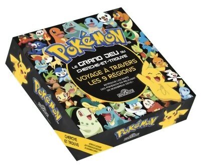 Pokémon - Le Grand Jeu Du Cherche Et Trouve - Voyage À Travers Les 9 Régions