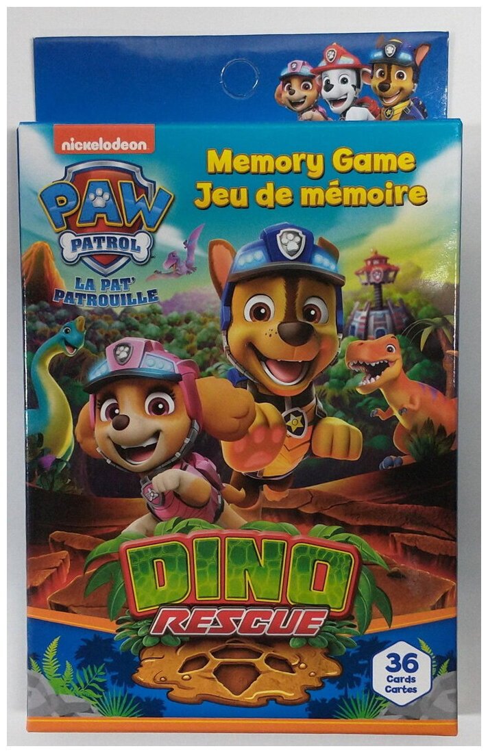 Jeu de mémoire Paw Patrol Dino Rescue