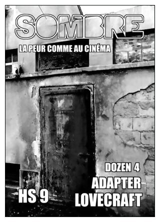 Sombre - HS 9 - La Peur comme au Cinéma