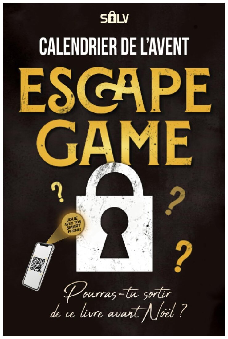 Calendrier de l'avent - Escape Game - Pourras-tu sortir de ce livre avant Noël ?