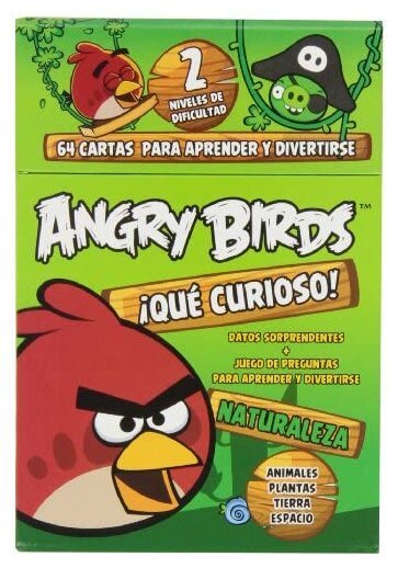 Angry birds - ¡que curioso! naturaleza