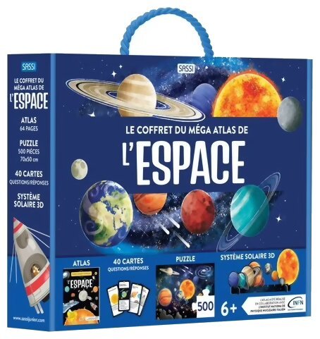 Coffret du méga atlas de l'espace