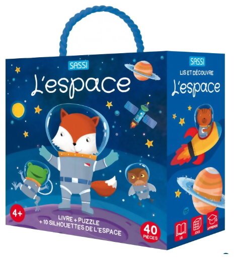 Puzzle - L'espace - 40 Pièces