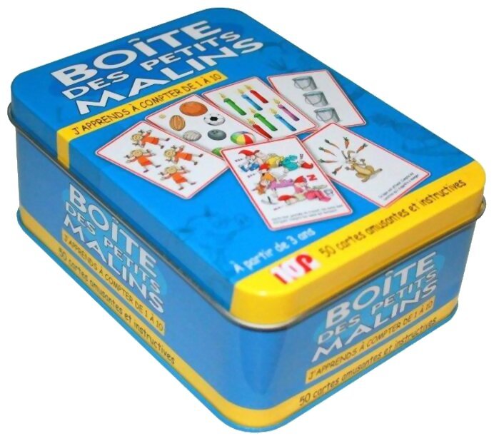 Boîte des petits malins - j'apprends à compter de 1 à 10
