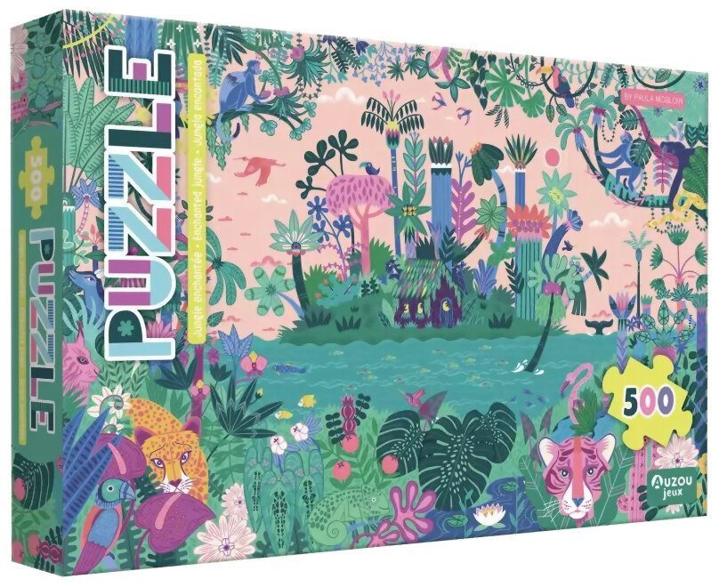 Puzzle - Jungle Enchantée - 500 Pièces
