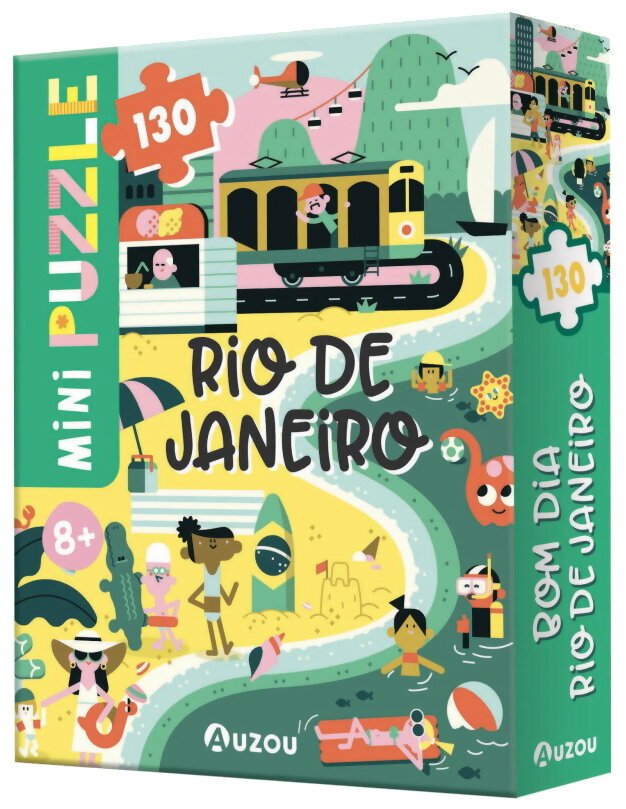 Mini Puzzle - Bom Dia Rio De Janeiro - 130 pièces