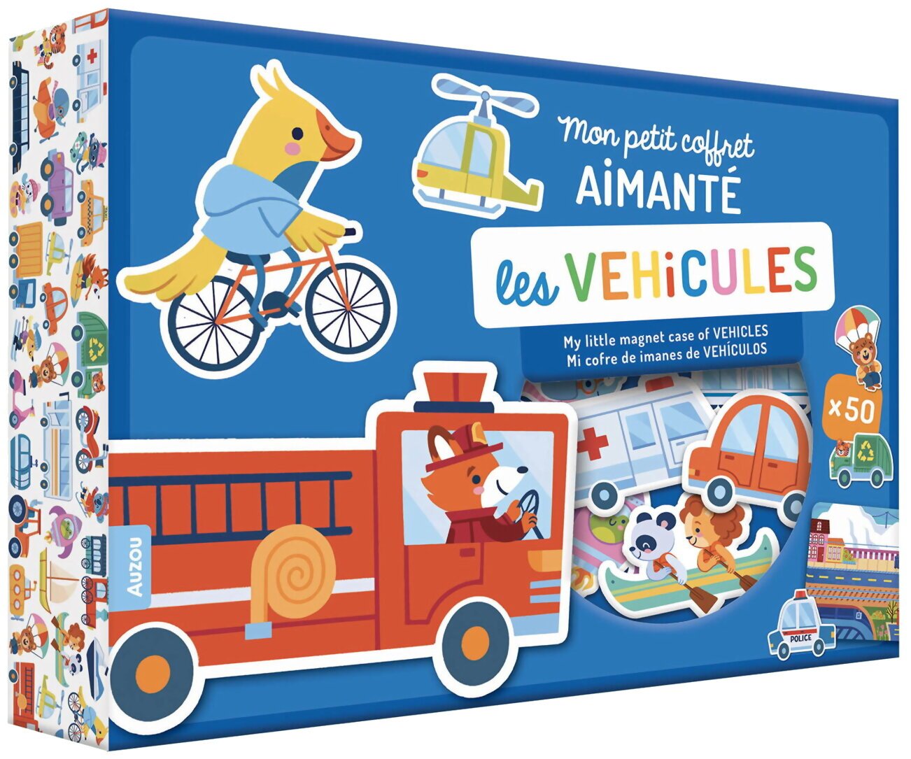 Mon Petit Coffret Aimanté - Les Véhicules