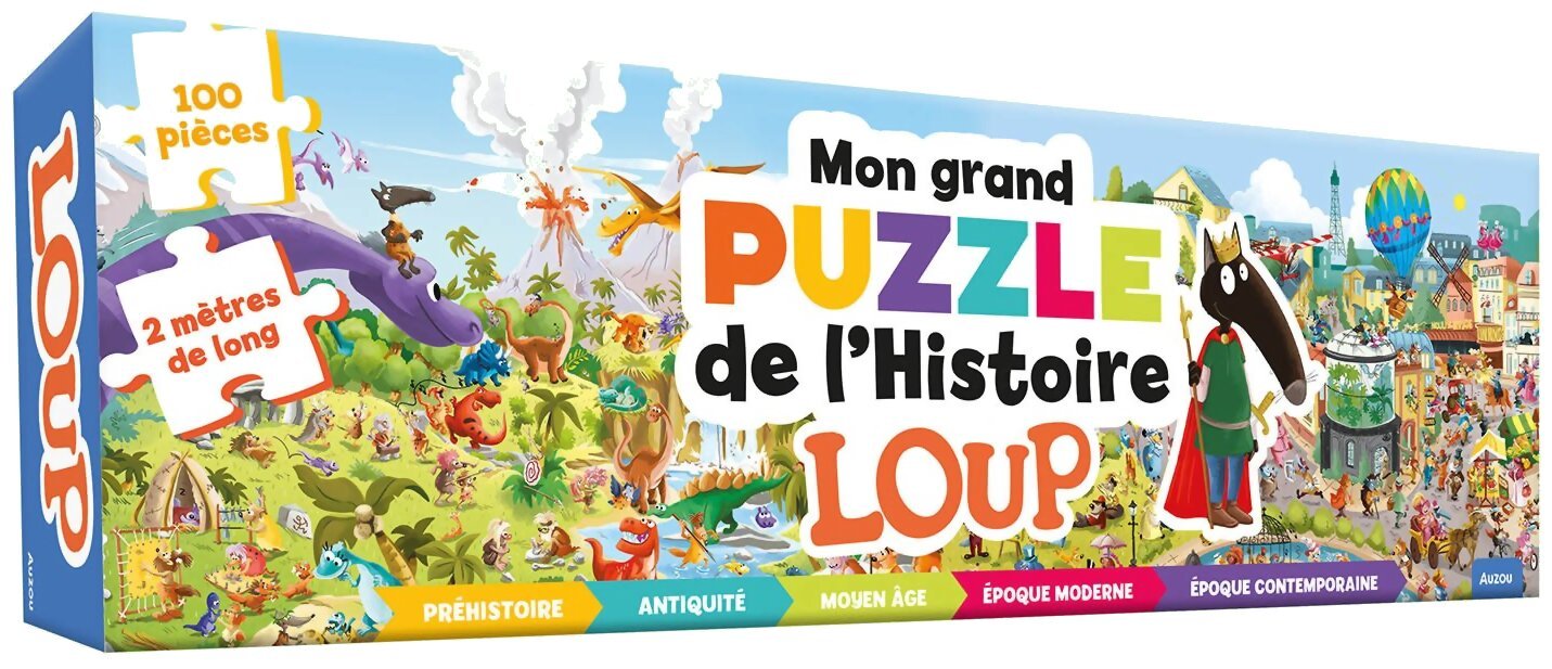 Mon Grand Puzzle De L'histoire Loup