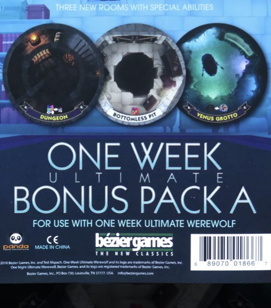 One week Ultimate Bonus Pack A