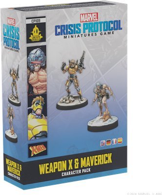 Marvel Crisis Protocol - Weapon X & Maverick