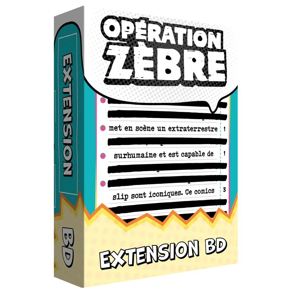 Opération Zèbre : BD