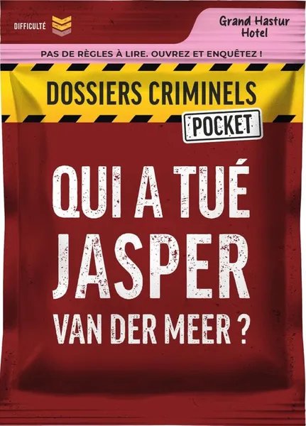 Dossiers Criminels Pocket : Qui a tué Jesper Van Der Meer ?