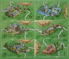 Carcassonne : Burgen in Deutschland (1ère édition)