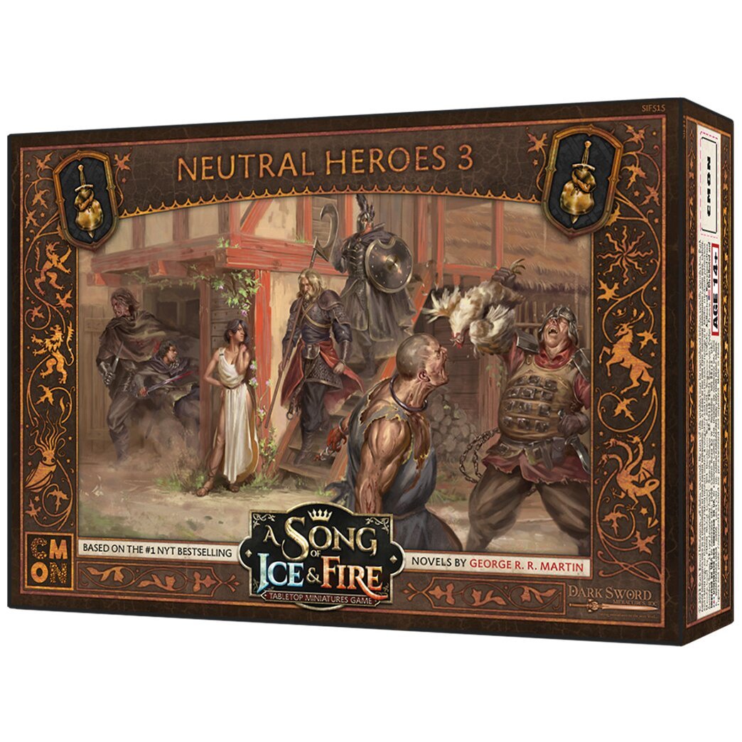 A Song Of Ice & Fire TMG - Neutral Heroes 3