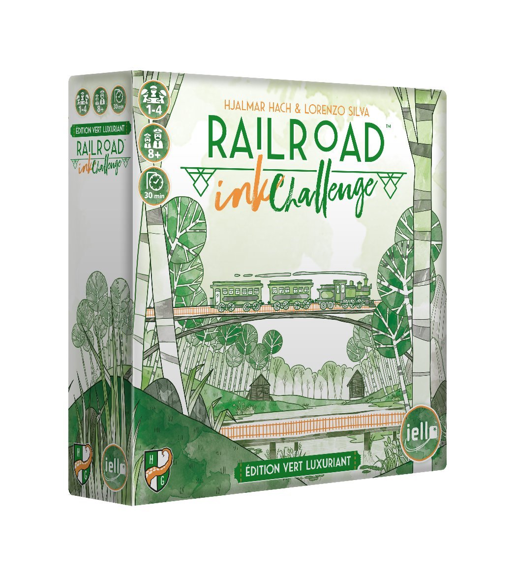 Railroad Ink Challenge - Édition Vert Luxuriant
