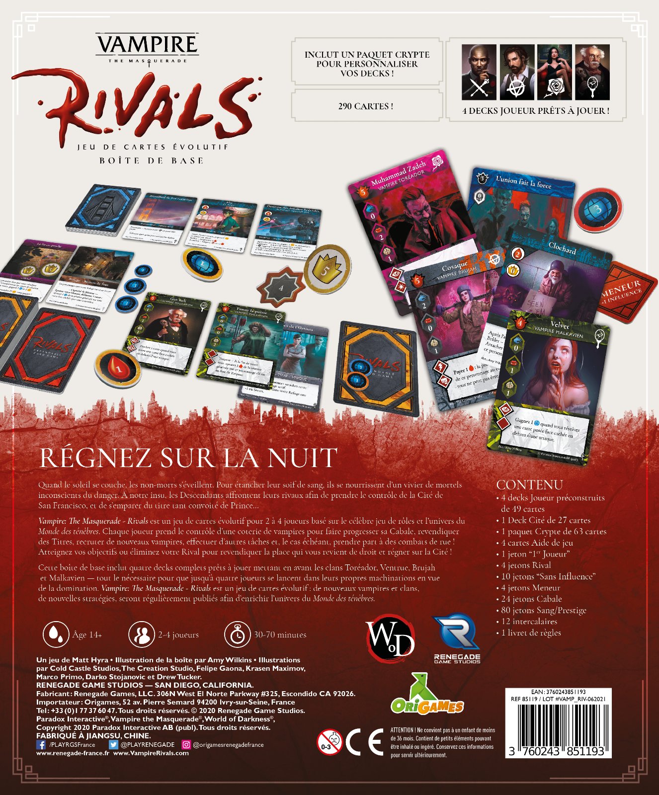 Photo: Vampire La Mascarade - Rivals