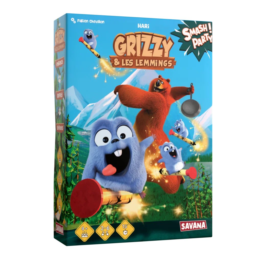 Grizzly & Les Lemmings : Smash Party