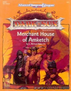 AD&D - Dark Sun - DSM2 - Merchant House of Amketch