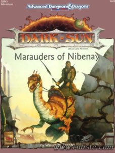 AD&D - Dark Sun - DSM3 - Marauders of Nibenay