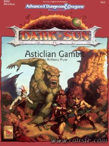 AD&D - Dark Sun - DSQ3 - Asticlian Gambit