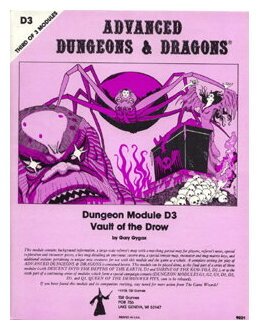 AD&D - Dungeon Module D3 - Vault Of The Drow