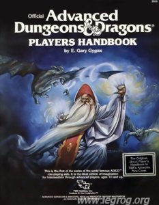 AD&D - Advanced Dungeons & Dragons - Players Handbook