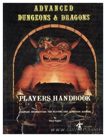 AD&D - Advanced Dungeons & Dragons - Players Handbook