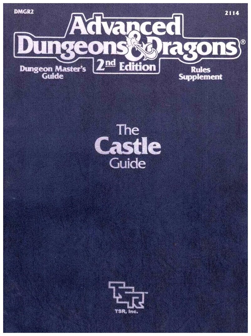 Ad&D2 - Dmgr2 - The Castle Guide