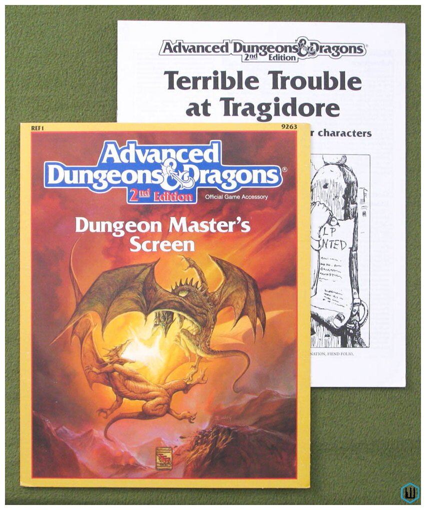 Ad&D2 - Dungeon's Master Screen